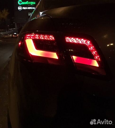Camry 40/45 Стоп сигналы стиль Lexus темные K8EO9