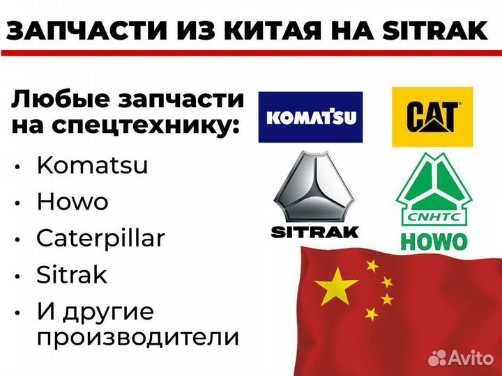 Запчасти из Китая на sitrak