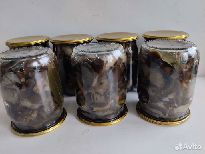 Грибы опята маринованные осенние 0/5