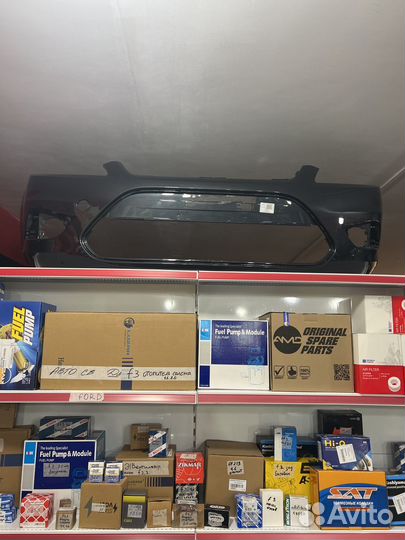 Передний бампер задний