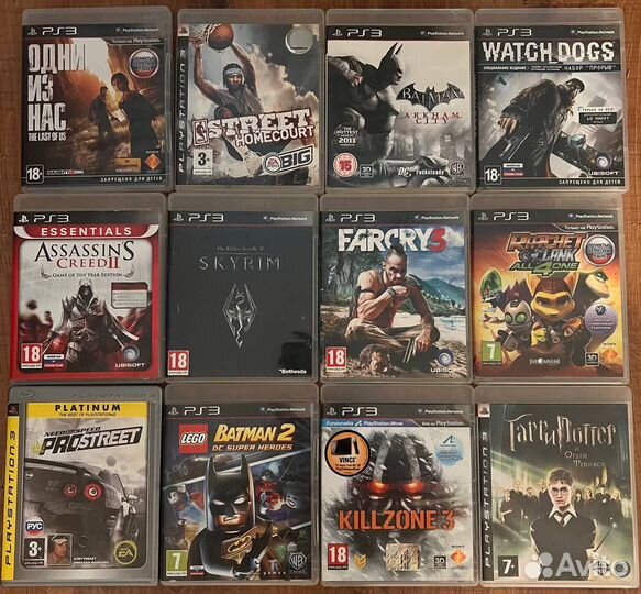 Игры ps3