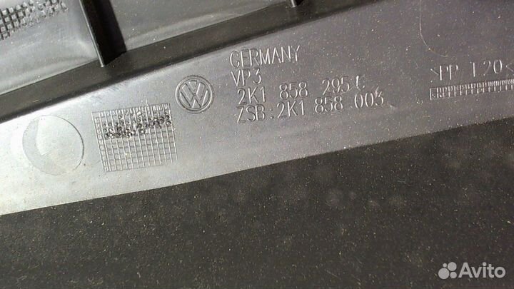 Панель передняя салона Volkswagen Caddy, 2005