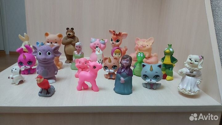 Набор резиновых игрушек