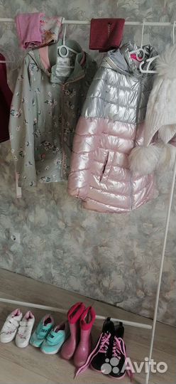 Куртка для девочки вещи пакетом116 122 128