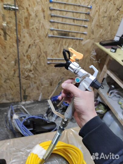 Аренда безвоздушного окрасочного аппарата