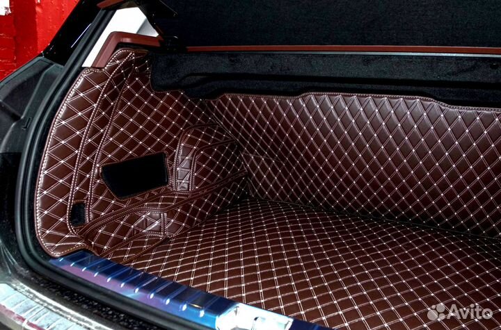 Коврики в салон для Mercedes-Benz GLS-Maybach 4 места 2021г