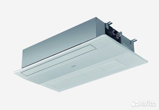 AB50S2SA1FA, Внутренний блок, кассетный однопоточный, в комплекте с пультом, без панели