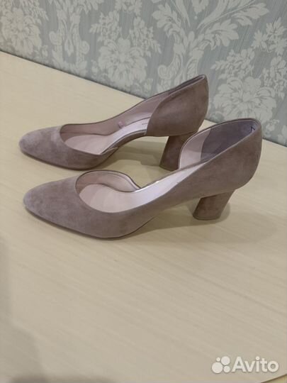 Замшевые туфли 41 размер