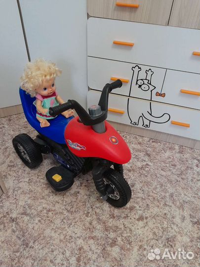 Электроскутер детский