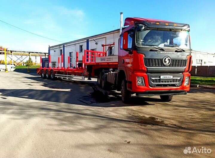 Полуприцеп трал (тяжеловоз) Политранс ТСП 94163, 2024