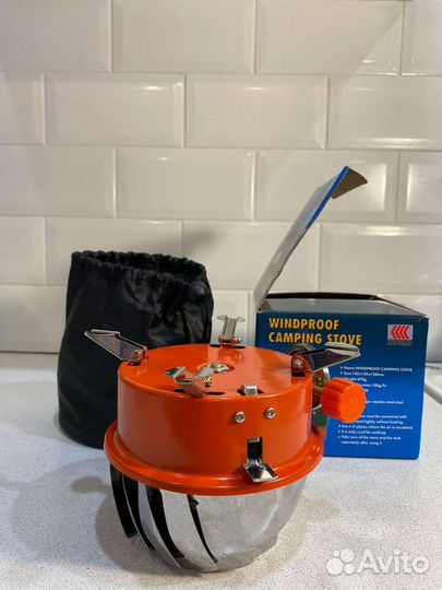 Портативная газовая плита туристическая