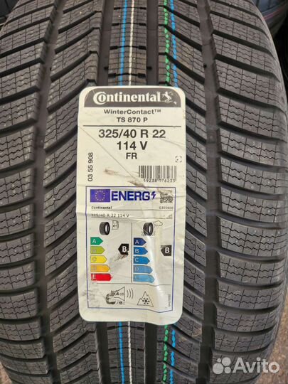 Continental ContiWinterContact TS 870 325/40 R22 114V