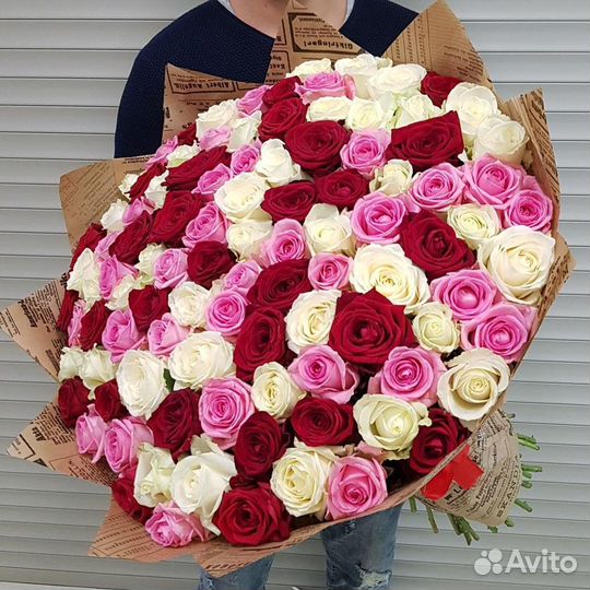 Розы 51 101 151 55 31 21 Цветы Доставка