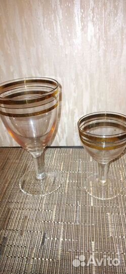 Бокалы,рюмки времен ссср,стаканы разные