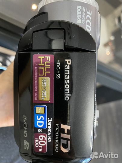 Видеокамера panasonic HDC-hs9ee-S