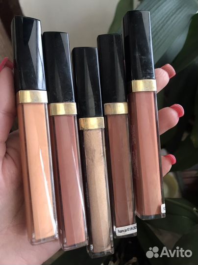 Блески для губ chanel,бальзам живанши