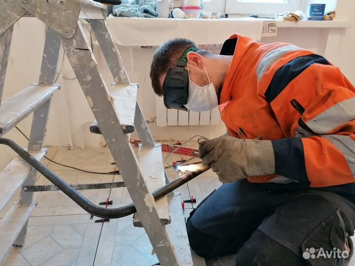 Газовщик Газовая служба Перенос газовых труб