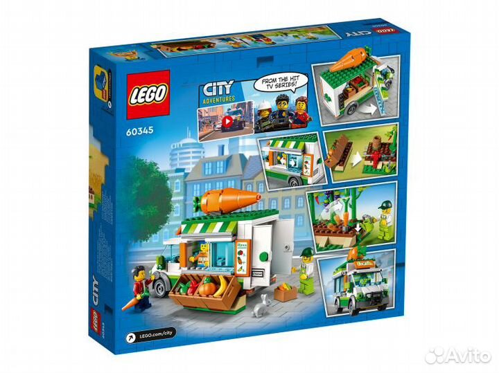 Lego City 60345 Фургон для фермерского рынка