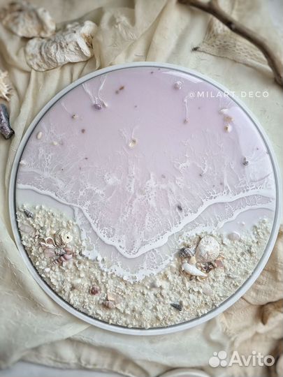 Картины и часы эпоксидной смолой