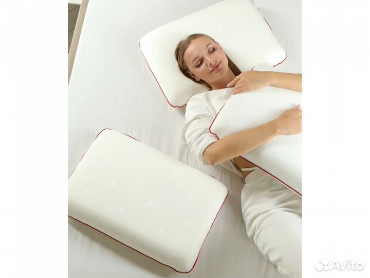 Ортопедическая подушка для сна 55х35х14/12 см