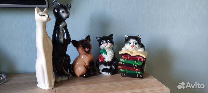 Копилки-статуэтки кошки