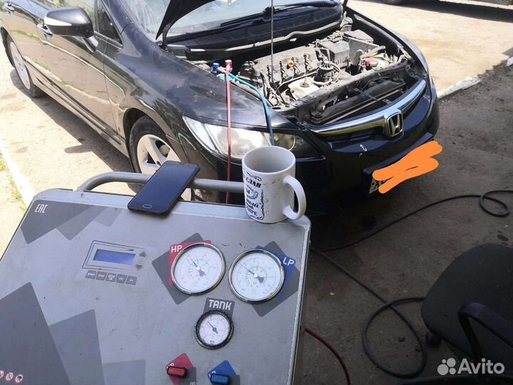 Заправка, диагностика, ремонт автокондиционеров