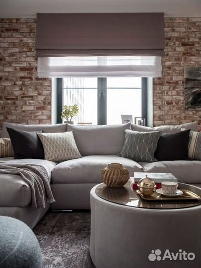 Двойная римская штора