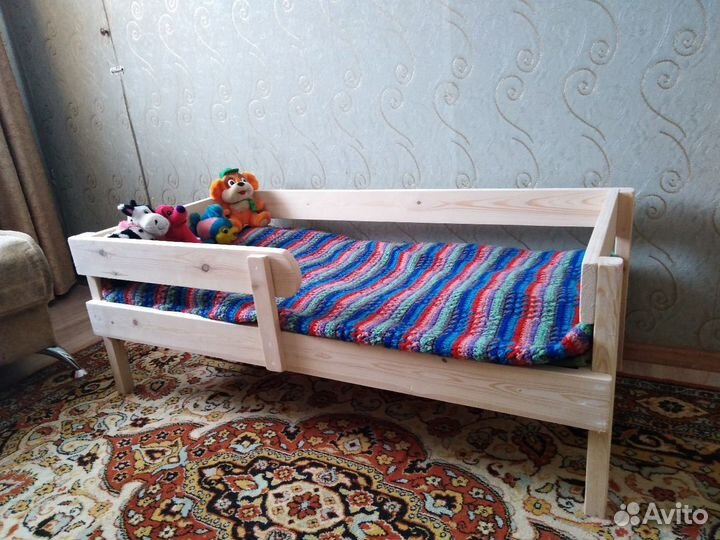 Детская деревянная кровать новая