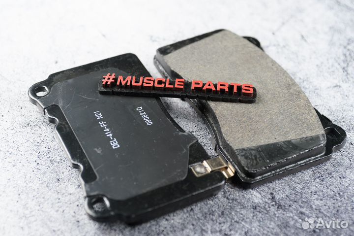 Колодки тормозные перед 17D1050M 19137367 camaro