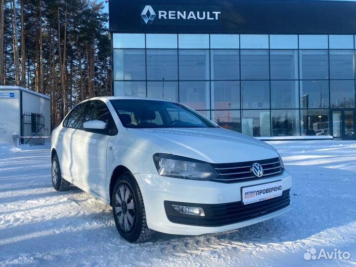 Volkswagen Polo 1.6 МТ, 2018, 78 367 км