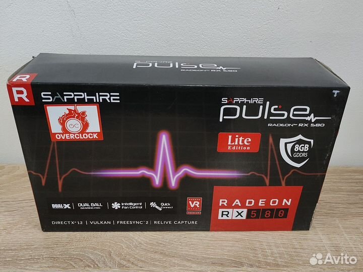 Sapphire rx 580 8gb 256 bit