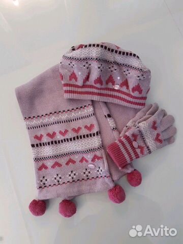 Берет, шарф, перчатки S'Oliver