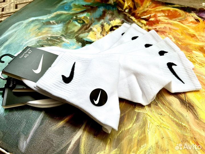 Носки Nike высокие 10 пар