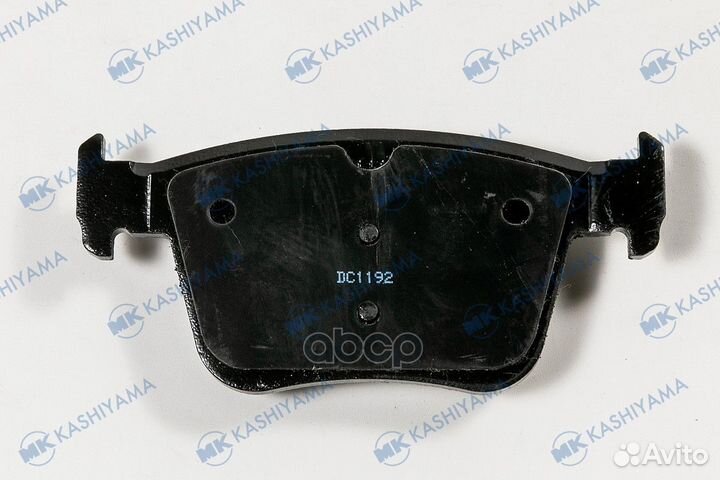 Колодки тормозные, задние (с антискрипной