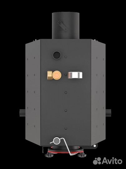 Твердотопливный котёл 65 квт