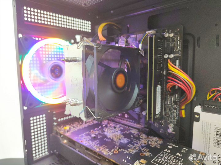 Игровой пк Ryzen/rx 580 8gb/16gb/512gb ssd