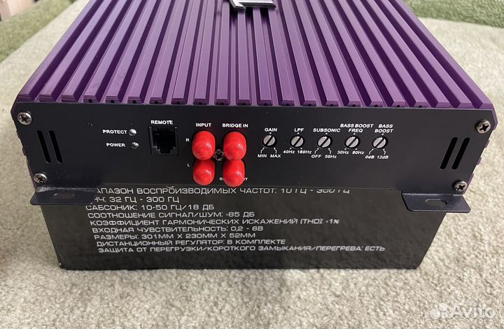 Автомобильный усилитель Titan Audio TA 1.1000