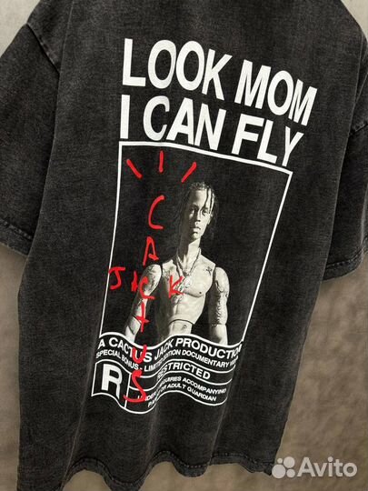 Cactus jack футболка стильная (топ 2025)