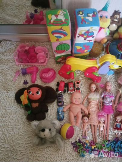 Детские игрушки бу+говорящие