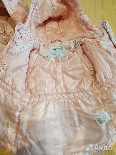 Куртка демисезонная для девочки 80