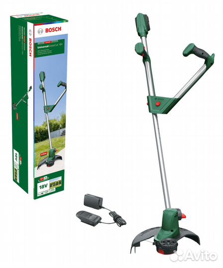 Триммер аккумуляторный bosch UniversalGrassCut 18V