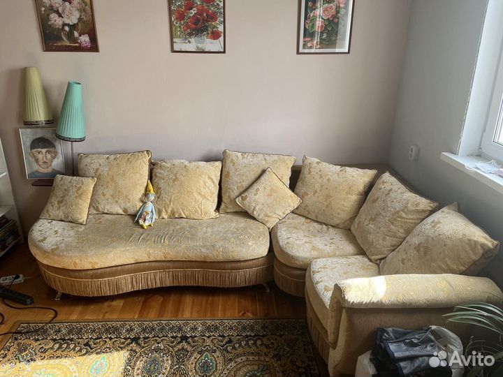 Угловой диван бу