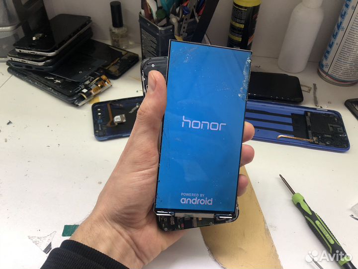Ремонт Honor. Замена экрана дисплея
