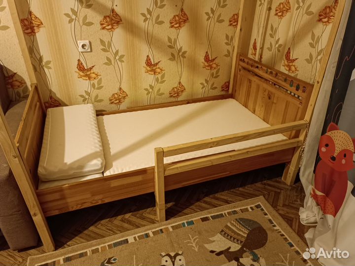 Детская кровать IKEA раздвижная