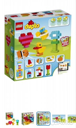 Lego duplo Мои первые кубики 10848