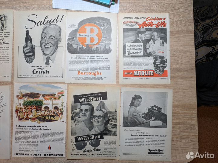 1947. Винтажный кубинские постеры оригинал