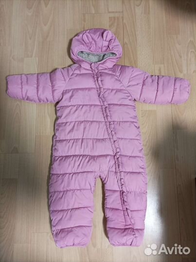 Зимний комбинезон для девочки