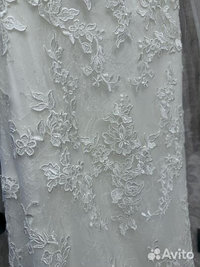 Свадебное платье 42 44 новое