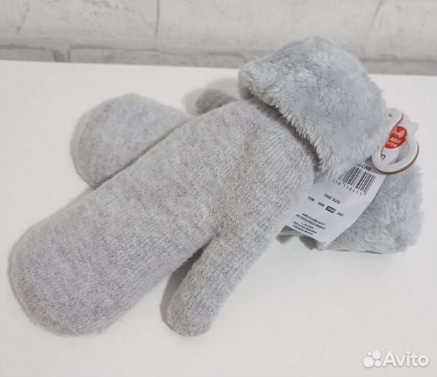 Варежки зимние женские