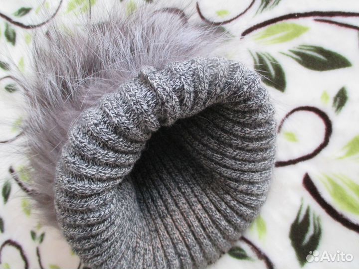 Шапка чернобурка новая